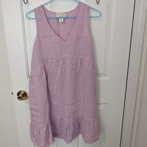 Cynthia Rowley Linen Mini Dress small
